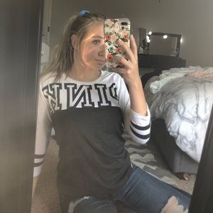 PINK long sleeve shirt